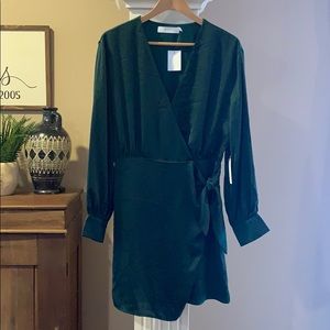 Dark green ASTR dress